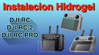 Como instalar Protector de pantalla Hidrogel en Control Remoto DJI RC, RC 2, RC Pro