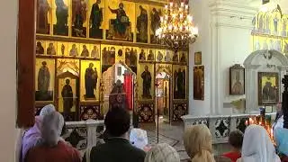 14 августа 2024 года. Литургия. Происхождение Честных Древ Животворящего Креста Господня