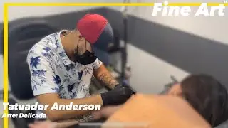 Tatuagem delicada no braço [ Fine Art ]