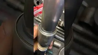 Replacing the fork seals IZH