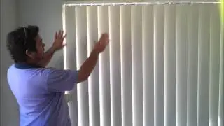 Vertical blinds wont turn