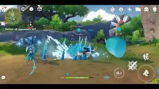 Poco F3 Genshin Impact highest graphics 60 fps test gameboost using semi-conductor cooling fan