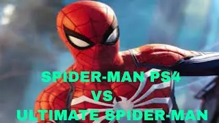 Spider-Man PS4 Vs Ultimate Spider-Man #spiderman