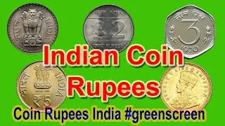 Coin Rupees India Green screen | green screen rupees