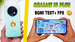Realme 13 Plus 5G Bgmi Pubg Test | Bgmi graphics settings| realme 13 plus Bgmi gaming battery test
