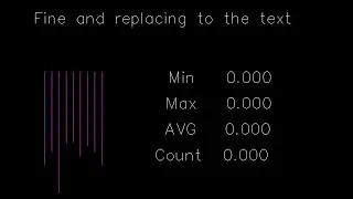 Autolisp find the minimum and maximum lengths and Replacing to the text.