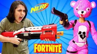 EPIC Fortnite Nerf War - WHO WILL WIN?