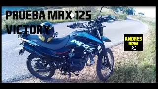 ¿Qué tal es la MRX Victory 125? Prueba Moto Enduro MRX Victory 125 Auteco