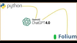 Crear Mapas Interactivos con ChatGPT | Mapas Interactivos Python | Crear Mapas Interactivos Folium 🚀