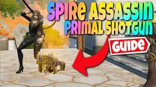 How To Get Spire Assassin's PRIMAL SHOTGUN Mythic Weapon (Fortnite Season 6 Chapter 2 Boss Location)