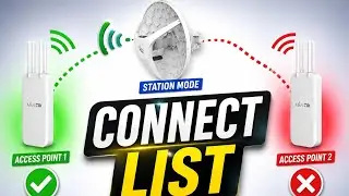 45- MikroTik Connect List Explained | Control AP Connections by MAC, SSID & Signal (MTCNA in Pashto)