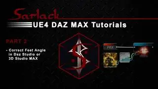 Daz3D Gen3 Characters in UE4 Correct Feet Angle - Part 2