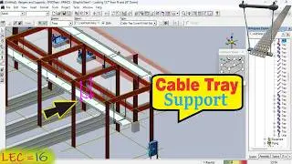 SP3D Training | Lecture 16 | Cable Tray Support Modeling 