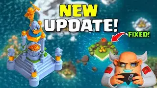 NEW UPDATE *Sneak Peek* Flare Changes, Dr.T Fixes & MORE! (Boom Beach)