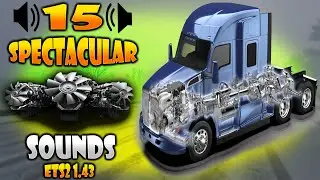 15 DIFFERENT REALISTIC Engine Sounds for ATS
