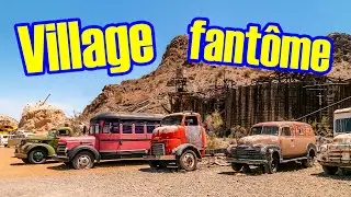 Des Voitures Abandonnées dans un Village Fantôme du Nevada