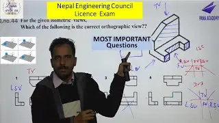 NEC Exam/ 10.1 : Engineering Drawing and Its Concept/ Most  Important Questions/ Projection