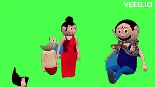 PAAGAL BETA 1 Green Screen Cartoon | Free Green Screen | No Copyright Green Screen Video