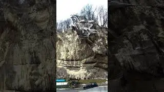 Monument to Uastirdzhi in the Alagir gorge