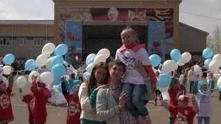 Торжественное открытие празднования Дня Победы в Полазне. 9 мая 2017