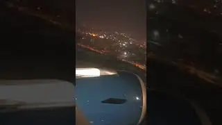 Посадка самолета в Новосибирске