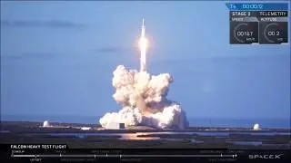 SpaceX Falcon Heavy - Highlights