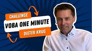Voba aw 1 Minute Challenge mit Dieter Krug