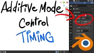 Additive Mode in Build Modifier: Control Timing in Motion Graphic Videos - Blender Grease Pencil 3.4