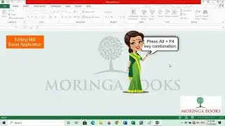 How to Close and take Exit from MS Excel 2013 in Windows 10