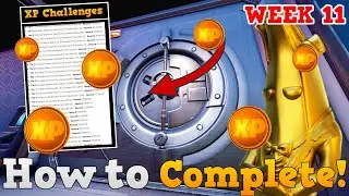 How to Complete the Week 11 *LOCATION DOMINATION* Challenges! (FULL GUIDE) | Fortnite Battle Royale