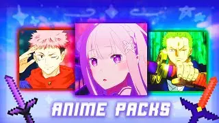 TOP5 Best Anime Texture Packs (Minecraft pvp)