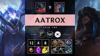 Aatrox Top vs Udyr: Triple Kill, Dominating - KR Challenger Patch 14.16