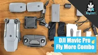DJI Mavic Pro + Fly More Combo Unboxing and First Flight + Video India