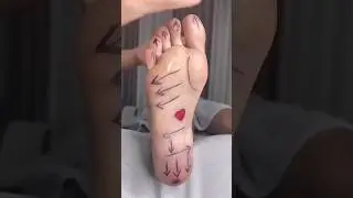 Массаж ног. Техника выполнения.