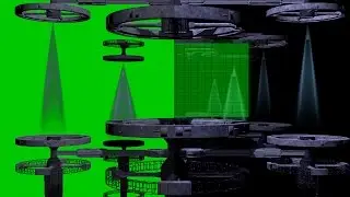4K SCI-FI Free Intro Template Free Green Screen Source