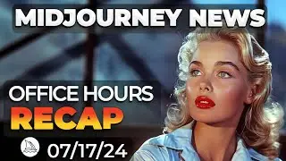 Full of Secrets | Midjourney Office Hours Recap July 17th 2024 | Midjourney News