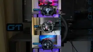 Logitech PRO vs GT vs G920 