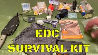 ULTIMATE EDC SURVIVAL KIT 2021 | Practical & Pocket Sized Survival Kit (TSA Friendly!)