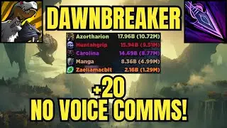 +20 Dawnbreaker Mythic+ | Beast Mastery Hunter | Commentary | 10.7M DPS