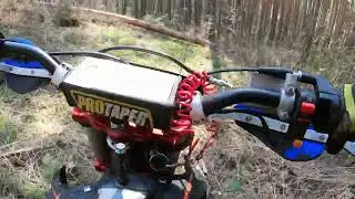 эндуро дичь в лесу !