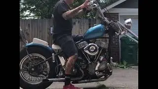 1948 Panhead Start up