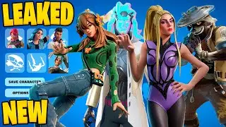ALL *NEW* FORTNITE LEAKED SKINS & EMOTES (Lady Gaga, Kindness Punk, Rain Check, Rufus..)