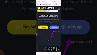 ALT Airdrop (AL1LAYER) On Binance | How to Withdraw ALT token Airdrop to Binance