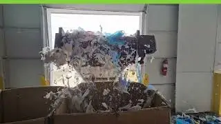 Shredding Demo: Mixed Plastic Film Bales