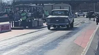 1979 C10 shop truck Mark Jones at the track