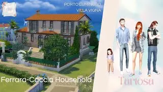 Ferrara-Caccia Household [CAS/Speed Build] THE SIMS 4