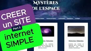 Partie 5 Le Footer  #tuto #tutoriel #dev #html #footer
