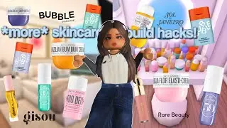 *more* viral skincare build hacks | roblox bloxburg