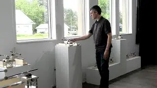 #short with Alexandre Klinke on his installation Sixteen Chimes