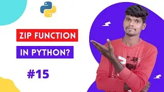 Zip function in python. #15